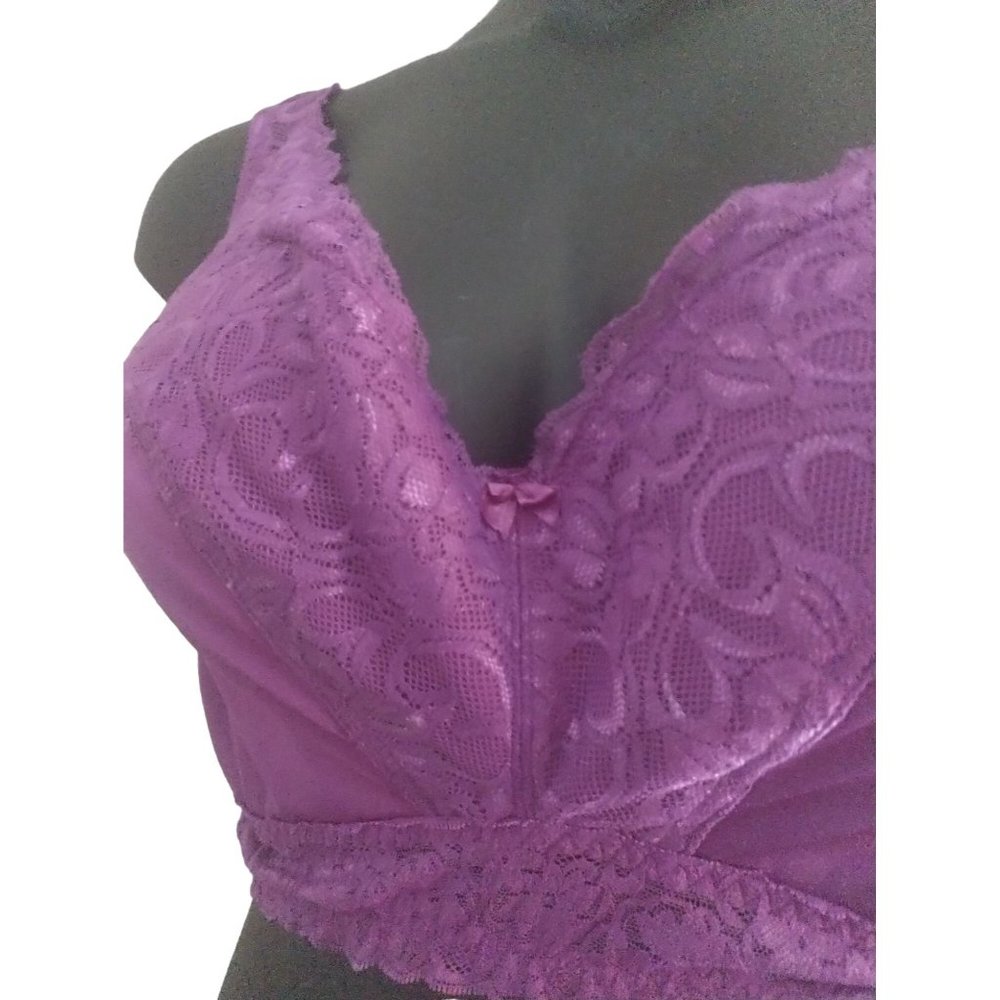 Rhonda Shear Lace Leisure Bra - Picture 2 of 8